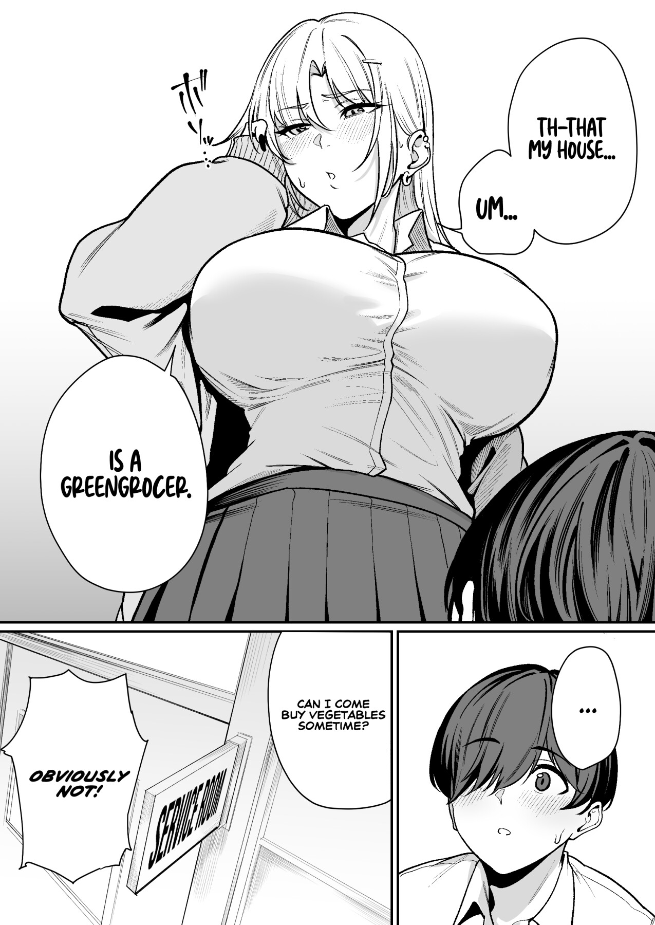 Hentai Manga Comic-Now That I'm a 'Special Treatment' Student, I'll Choose the Ill-natured Gyaru! -Umezu-san, Who Always Puts Her Ass on My Desk--Read-46